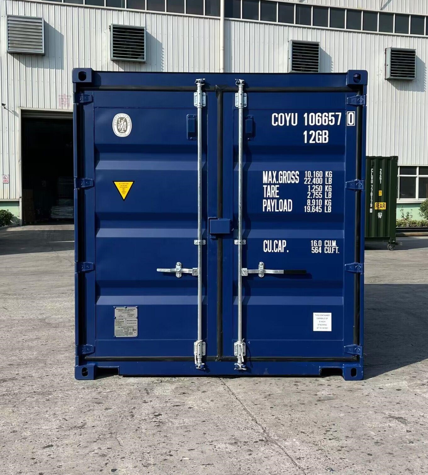 10ft High Cube Container (One Trip) view 2