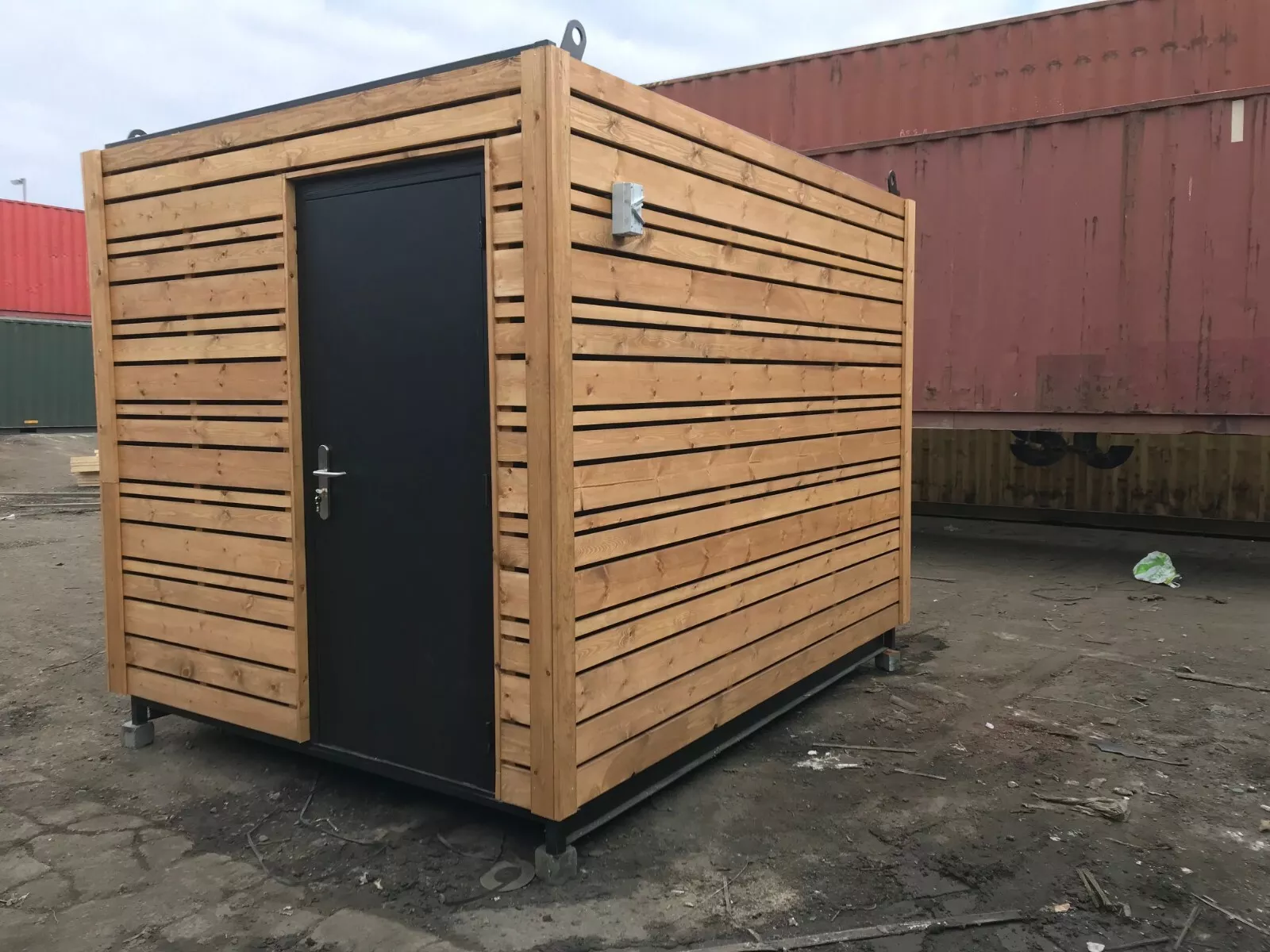 10ft x 8ft Cladded Food/Drink Outlet Shipping Containers view 3