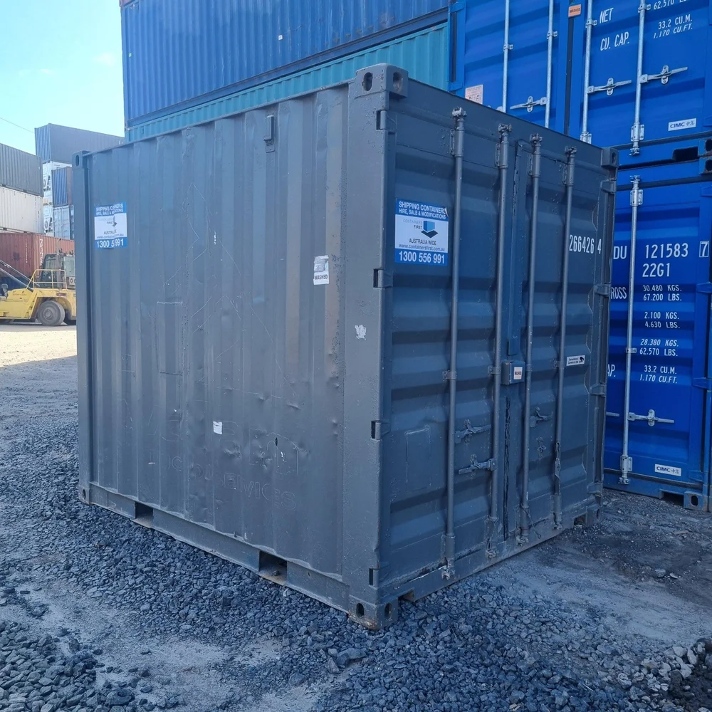 10Ft X 8Ft Shipping Container (One trip) – Blue