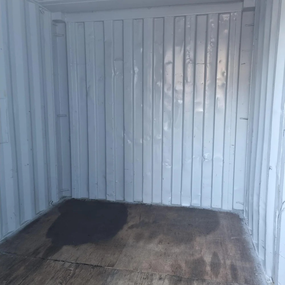 10Ft X 8Ft Shipping Container (One trip) – Blue view 4