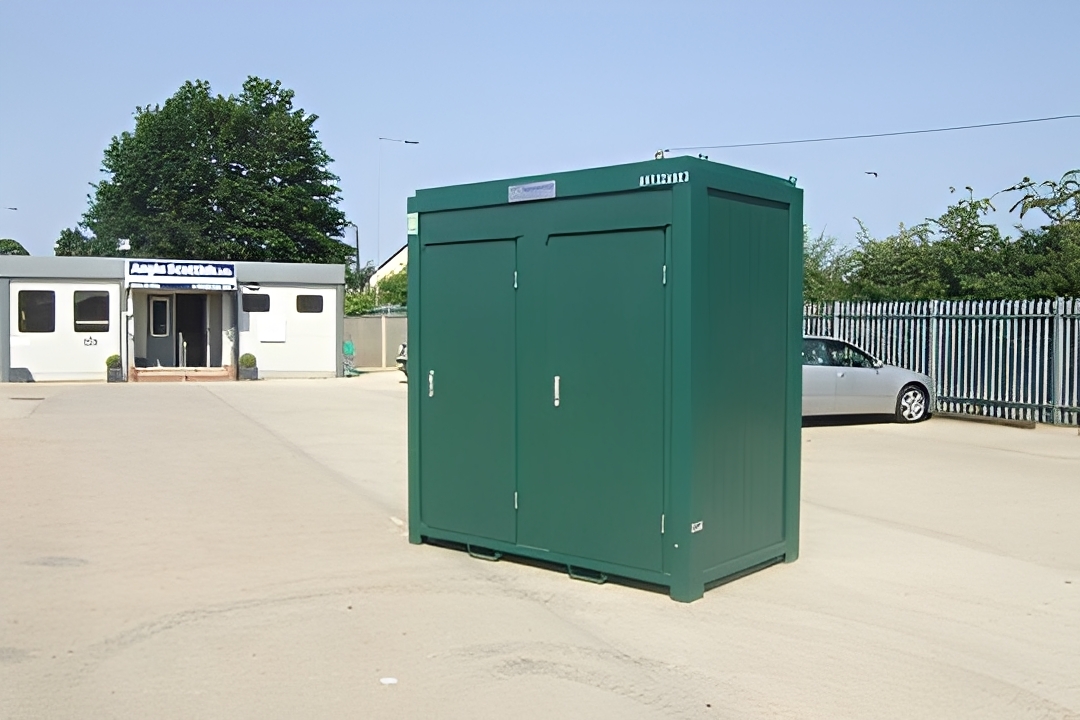 1+1 Double Mains Toilet 8Ft x 5Ft (Green) view 12