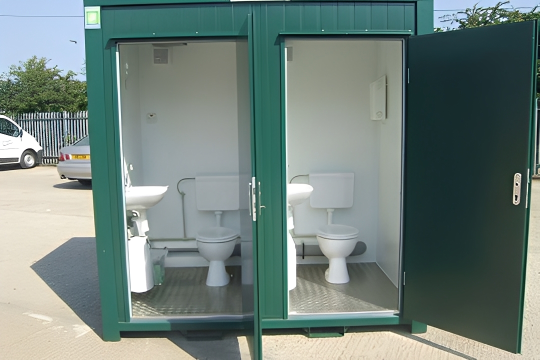 1+1 Double Mains Toilet 8Ft x 5Ft (Green) view 13