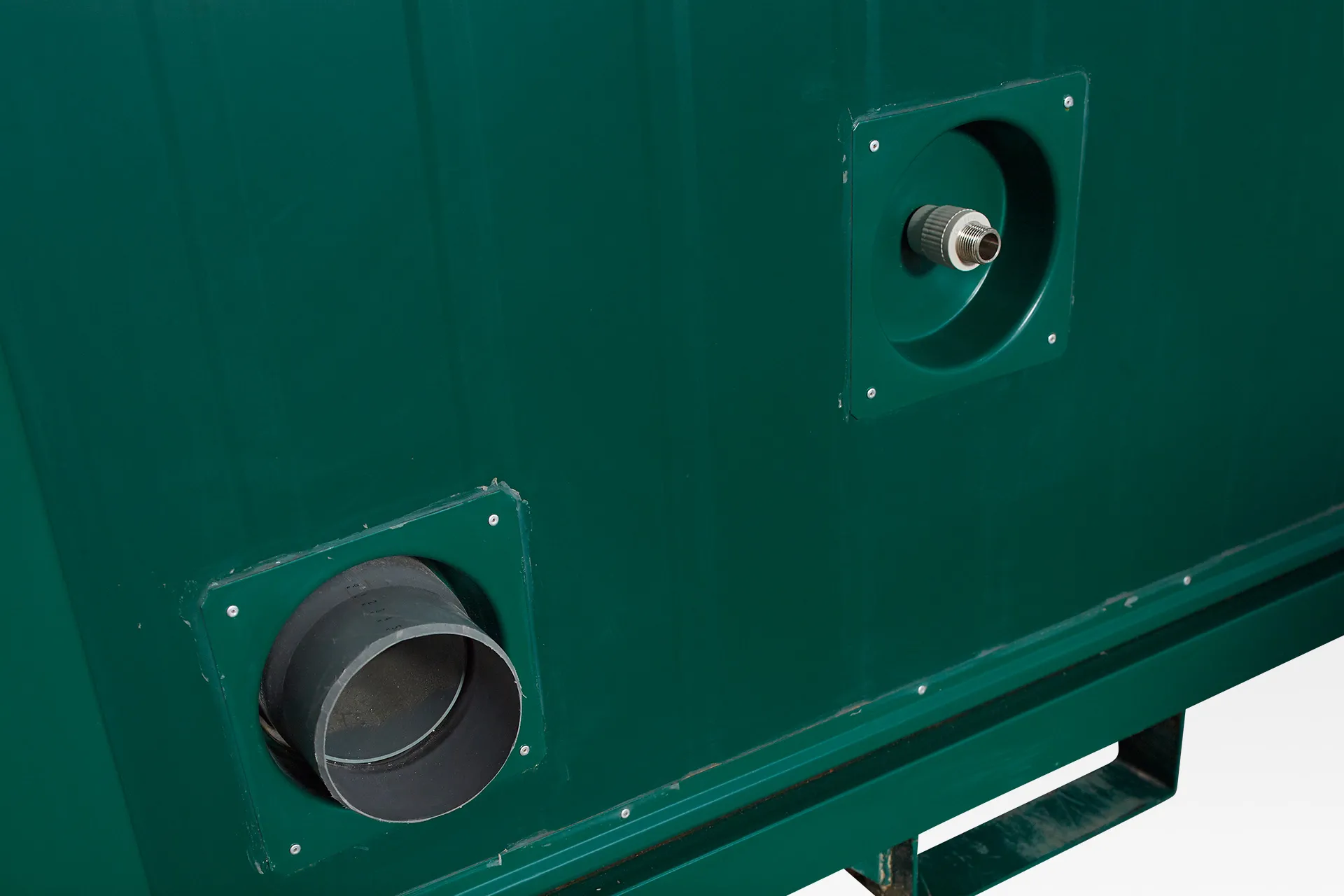 1+1 Double Mains Toilet 8Ft x 5Ft (Green) view 7