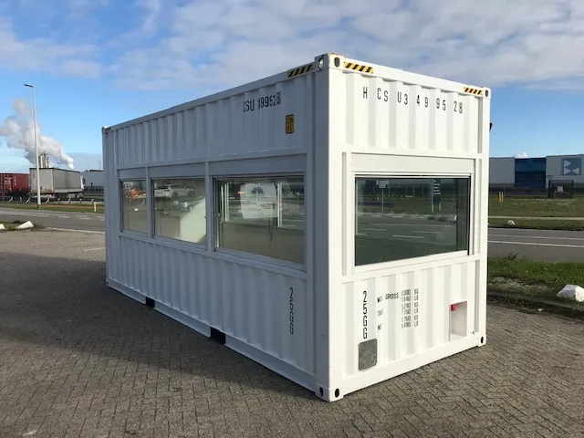 20ft High Cube Fixed Glazing Observation Container view 5
