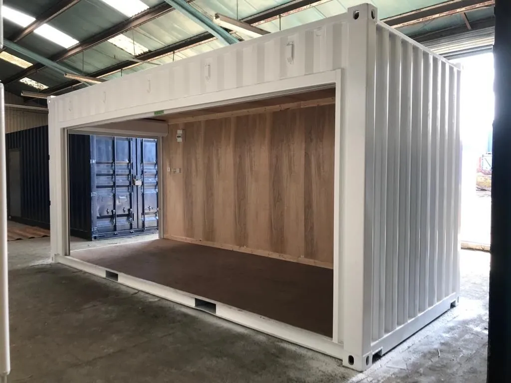 20ft x 8ft Roller Shutter Shipping Containers view 4