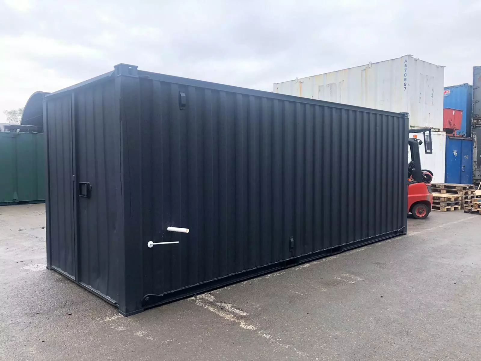 20Ft x 8Ft Steel Canteen/Store Cabin view 3