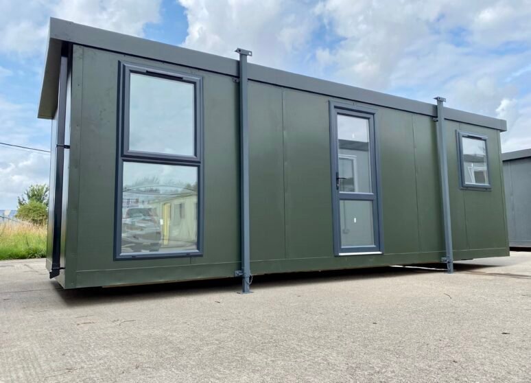 24ft x 10ft Jackleg Cabin (Site Cabin) view 2