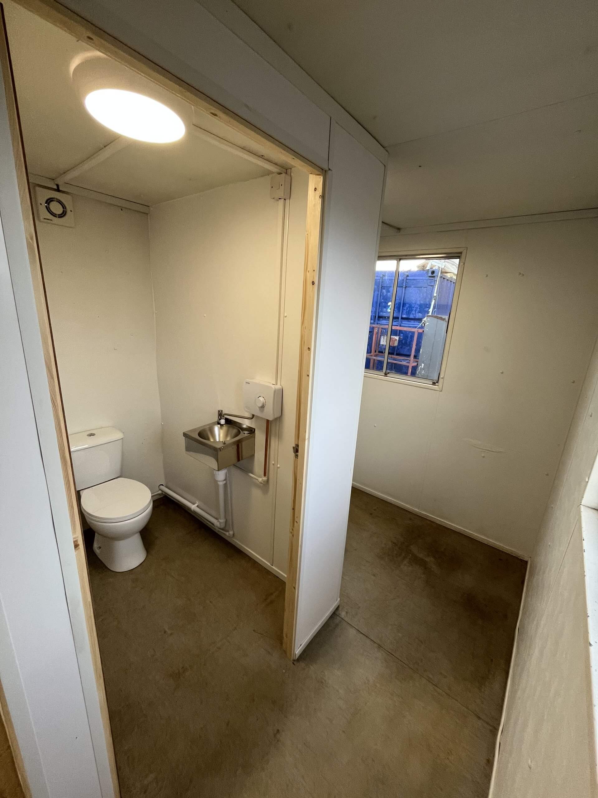 24Ft x 9Ft Steel Office/Canteen Cabin view 11