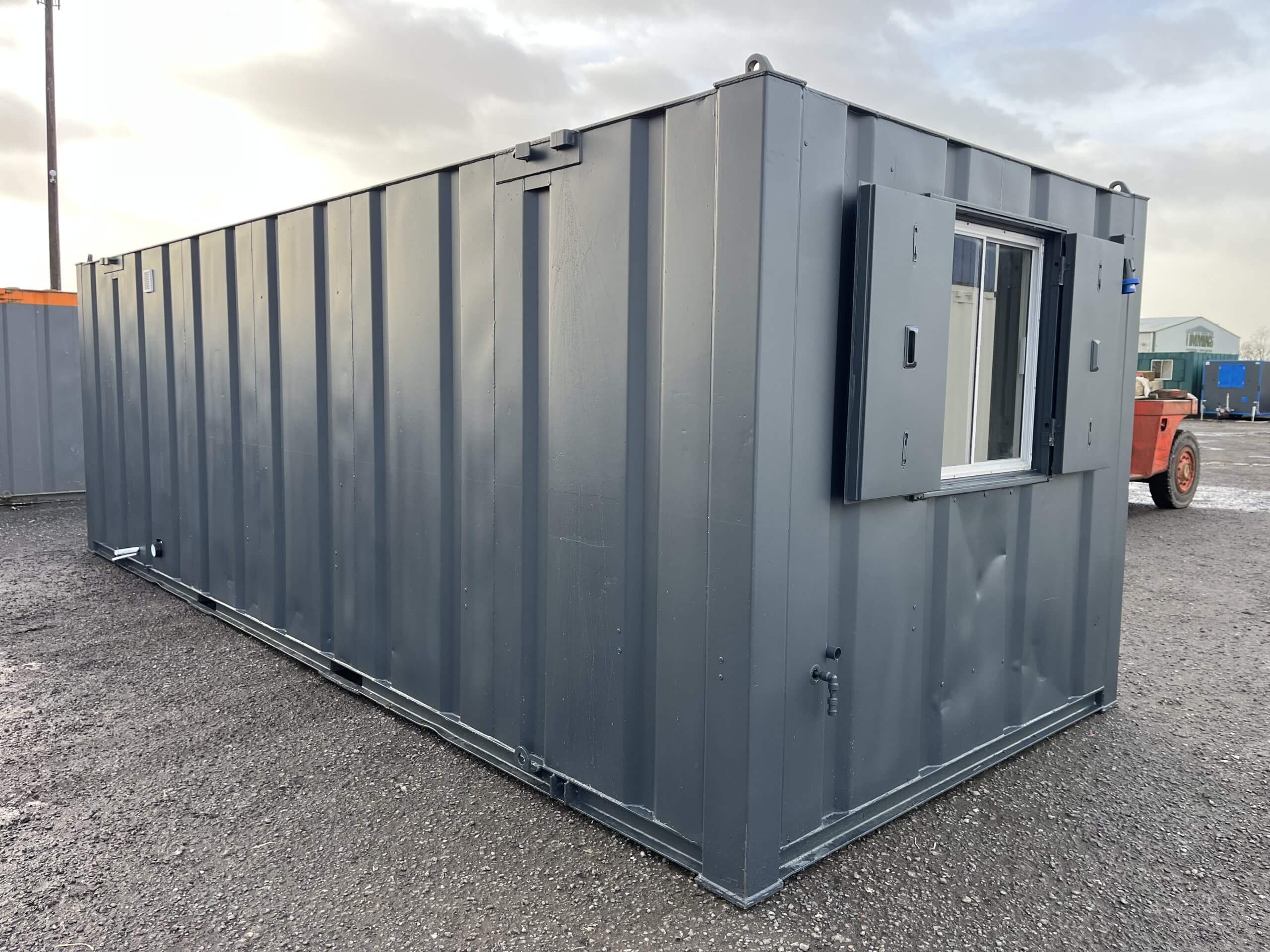 24Ft x 9Ft Steel Office/Canteen Cabin view 4