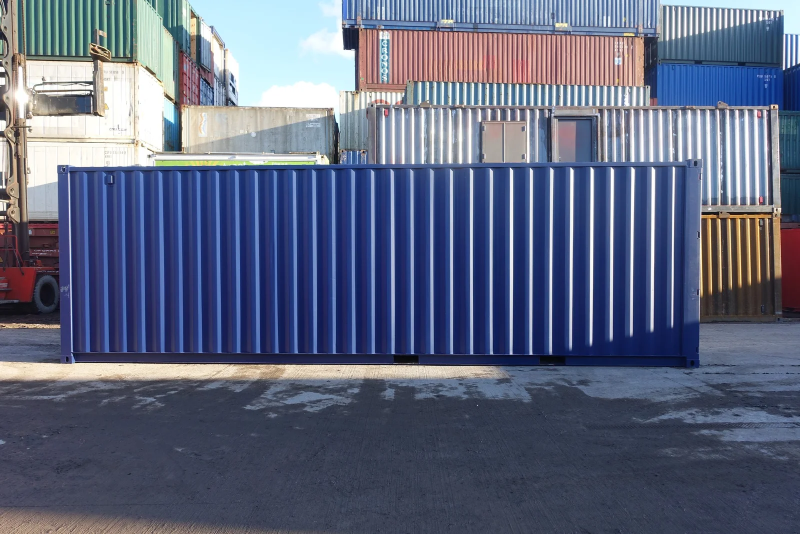 30Ft X 8Ft Shipping Container One Trip – Cut Down view 2