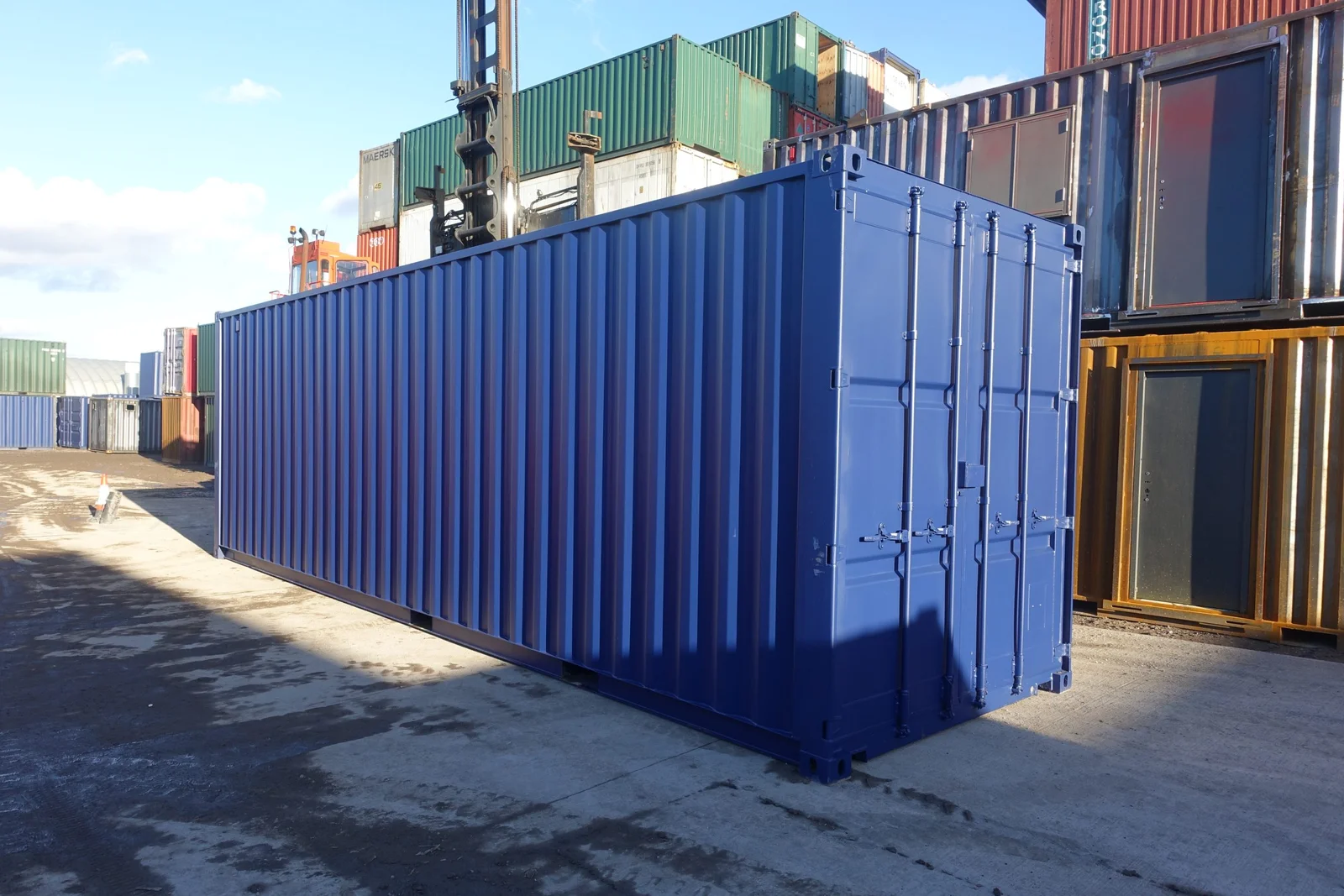 30Ft X 8Ft Shipping Container One Trip – Cut Down view 3