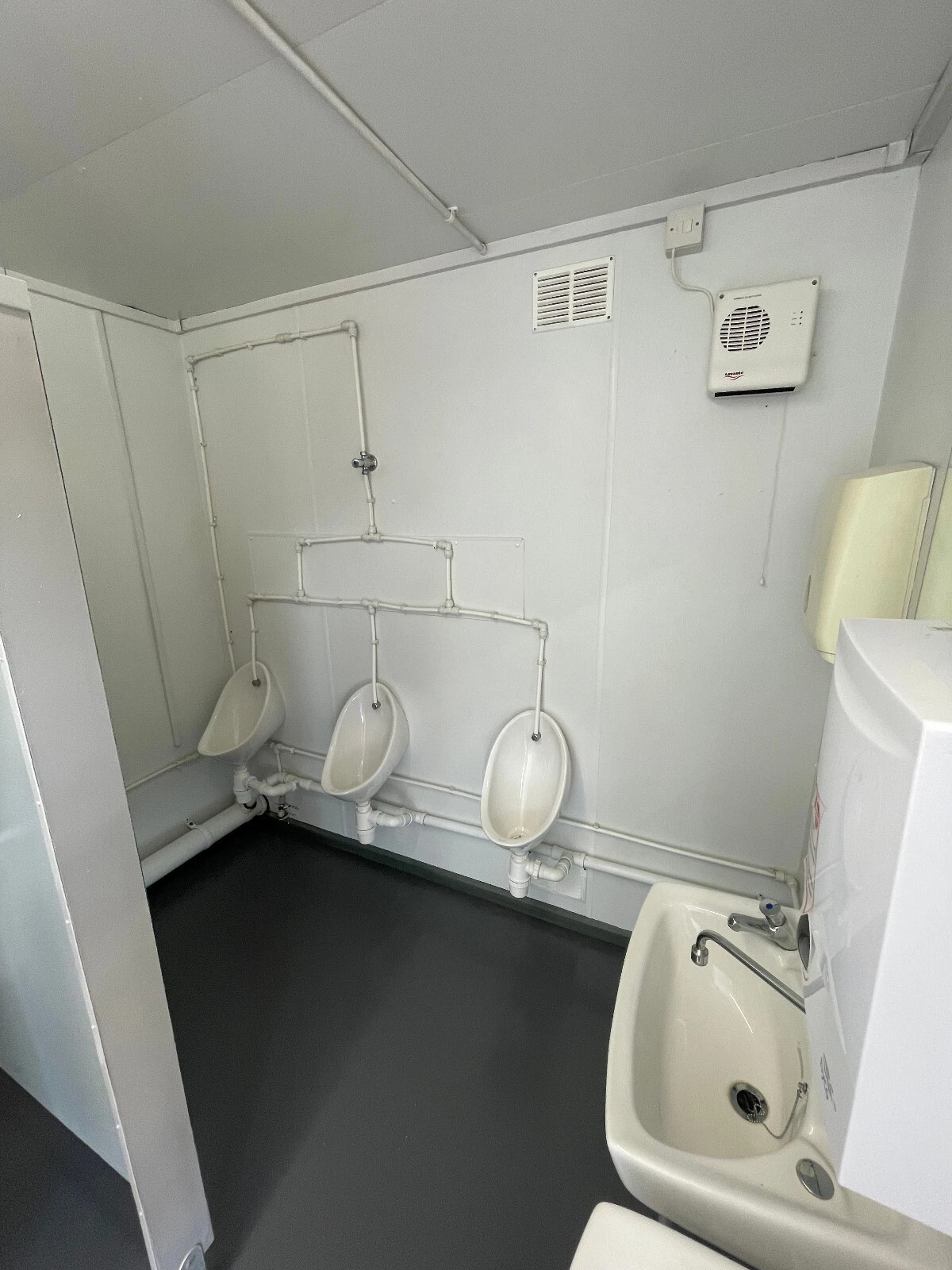 3+1 Steel Toilet Cabin 16Ft x 9Ft view 3
