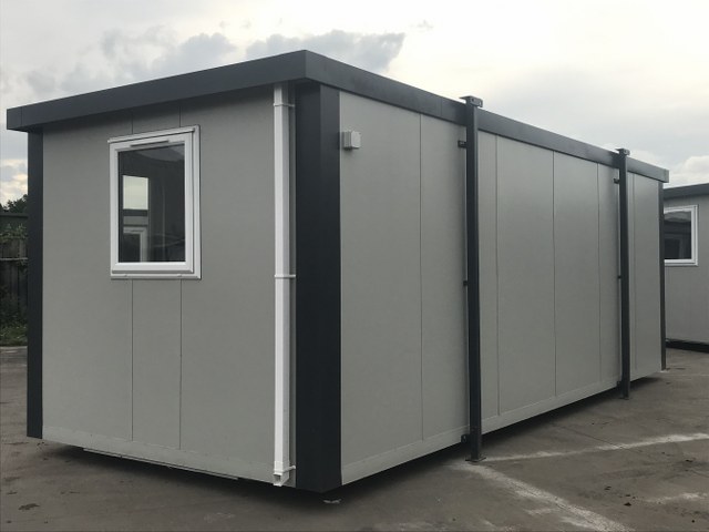 32Ft x 10Ft Jackleg Plastisol Office Cabin view 4
