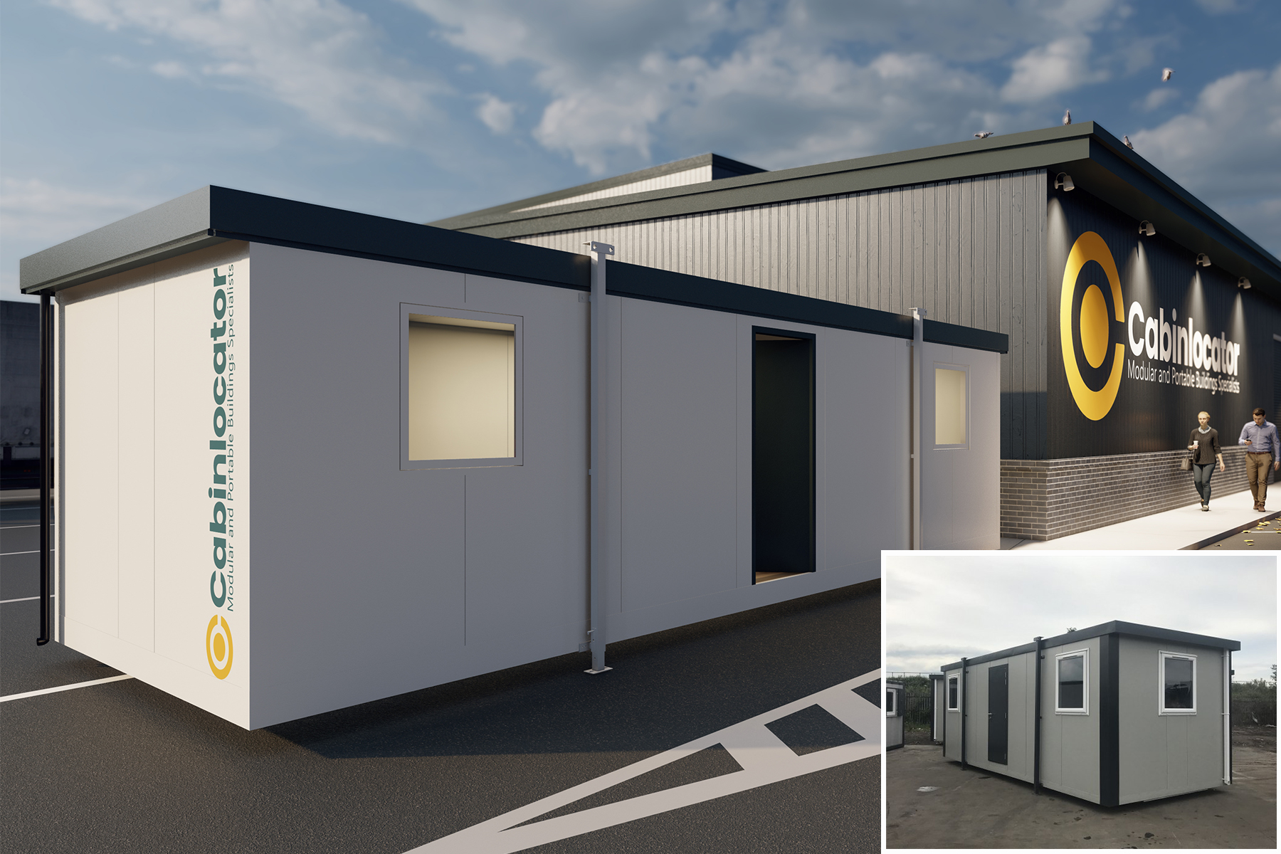 32Ft x 10Ft Jackleg Plastisol Office Cabin view 6