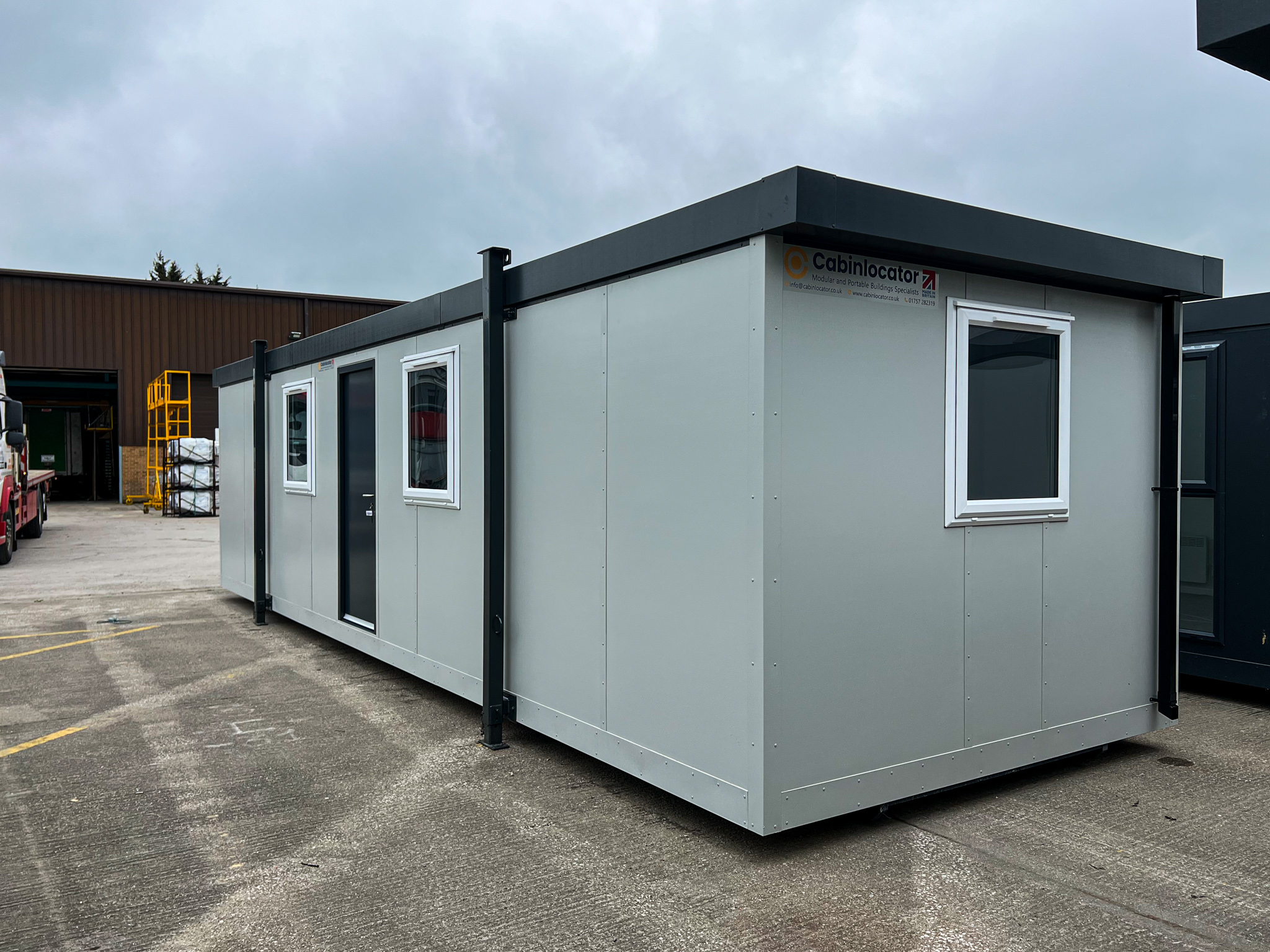 32Ft x 10Ft Jackleg Plastisol Office Cabin view 7