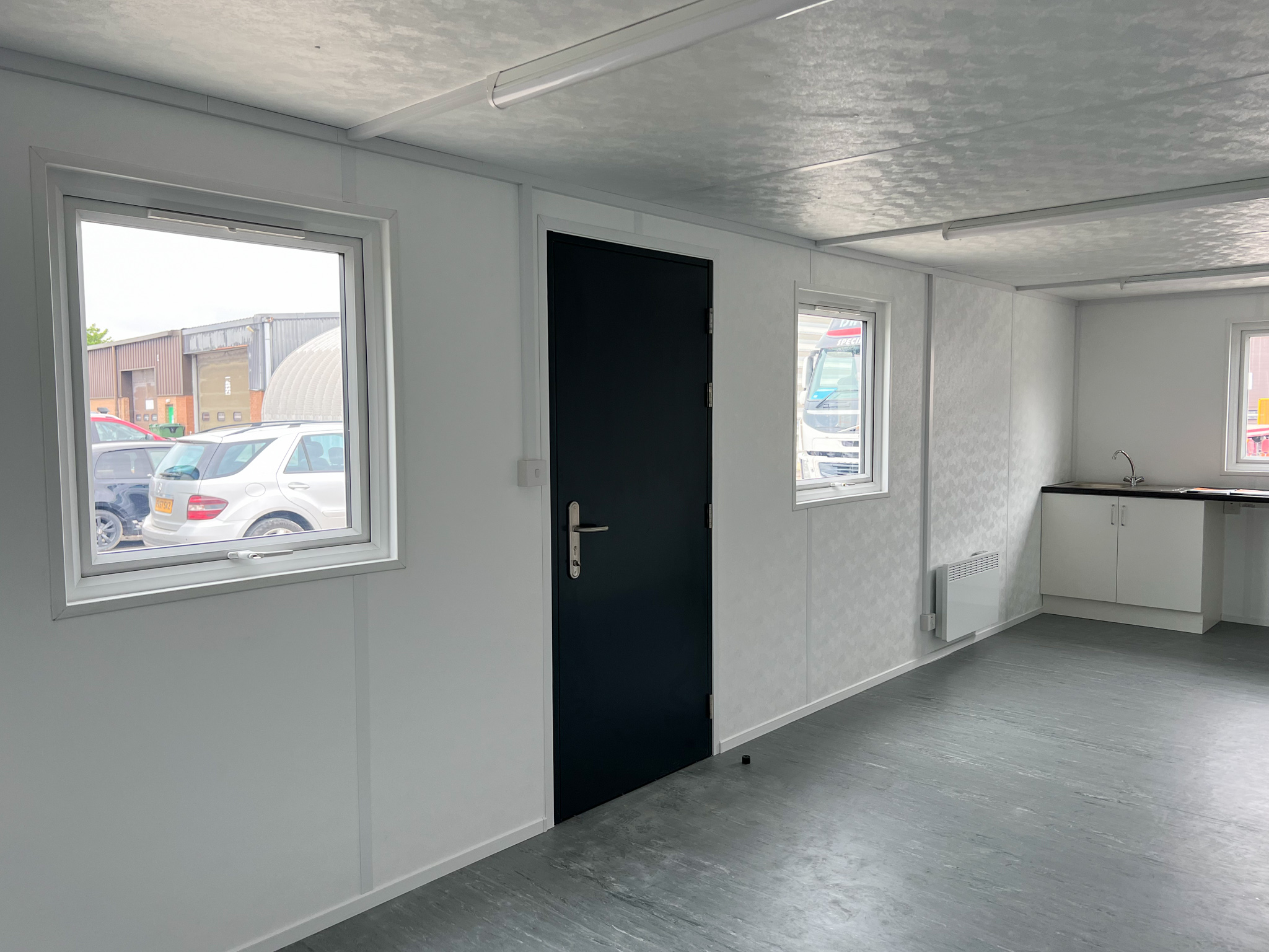 32Ft x 10Ft Jackleg Plastisol Office Cabin view 9