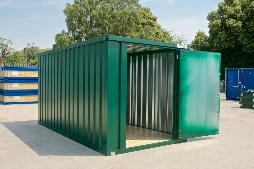 3M X 2.1M Flat Pack Storage Container view 2