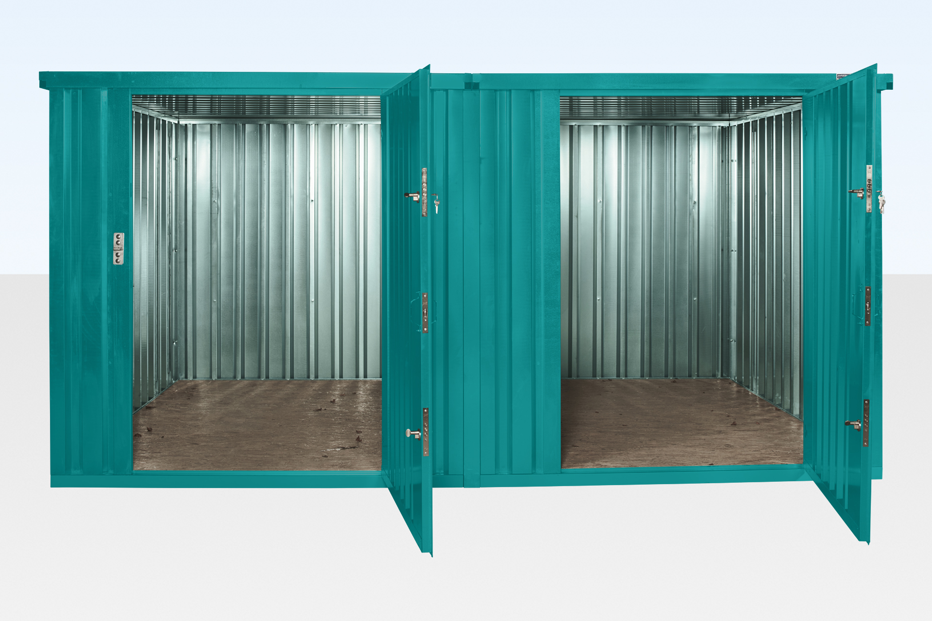 3M X 4.2M Side Linked Flat Pack Container (Powder Coated) view 5