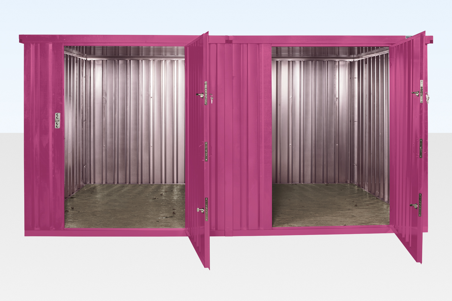 3M X 4.2M Side Linked Flat Pack Container (Powder Coated) view 7