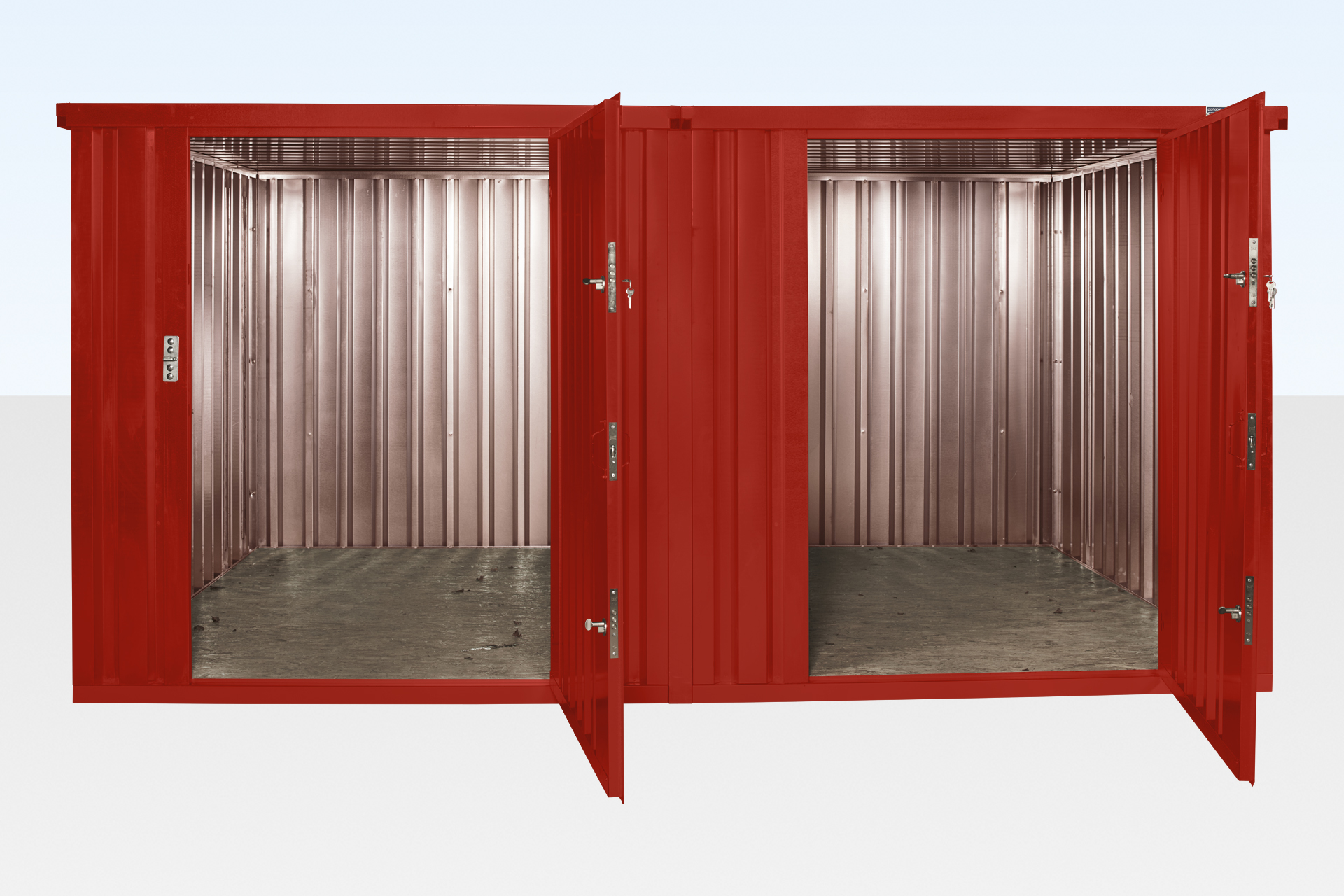 3M X 4.2M Side Linked Flat Pack Container (Powder Coated) view 9