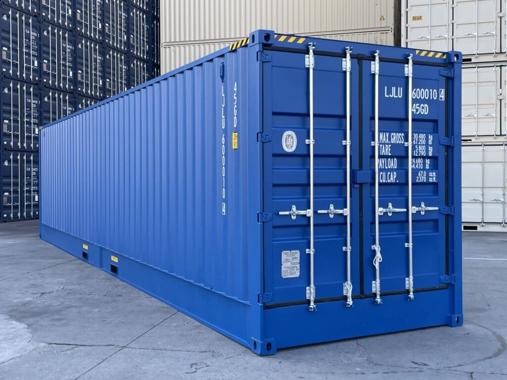 40Ft Full Side Access Container High Cube (9′ 6″ High) view 3