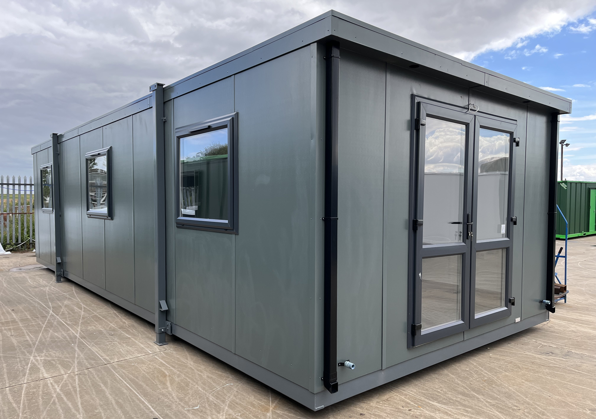 40Ft x 10Ft Jackleg Office Cabin