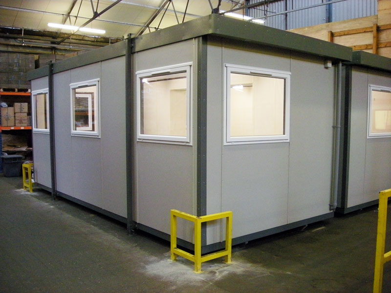 40Ft x 10Ft Jackleg Office Cabin view 10