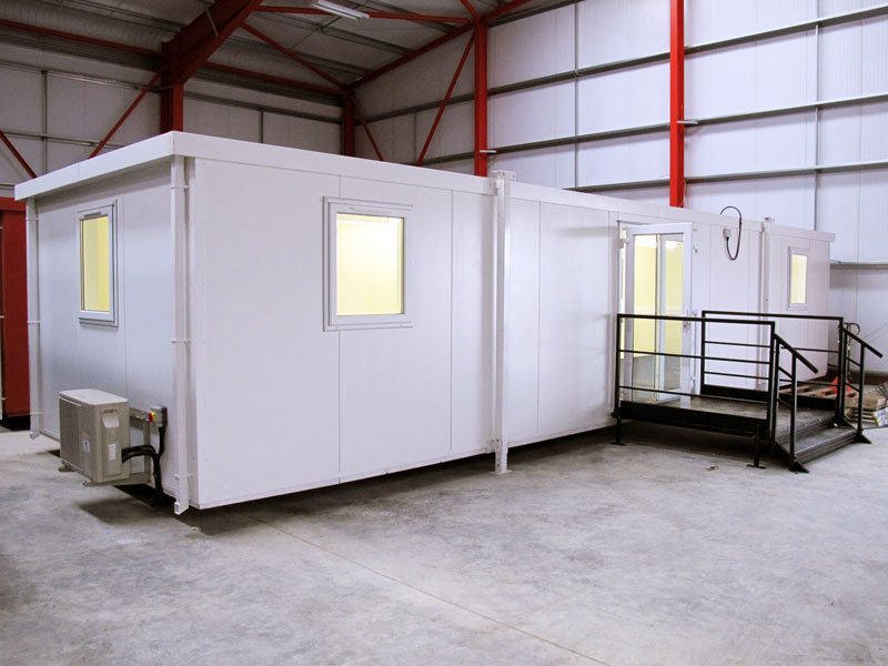 40Ft x 10Ft Jackleg Office Cabin view 6