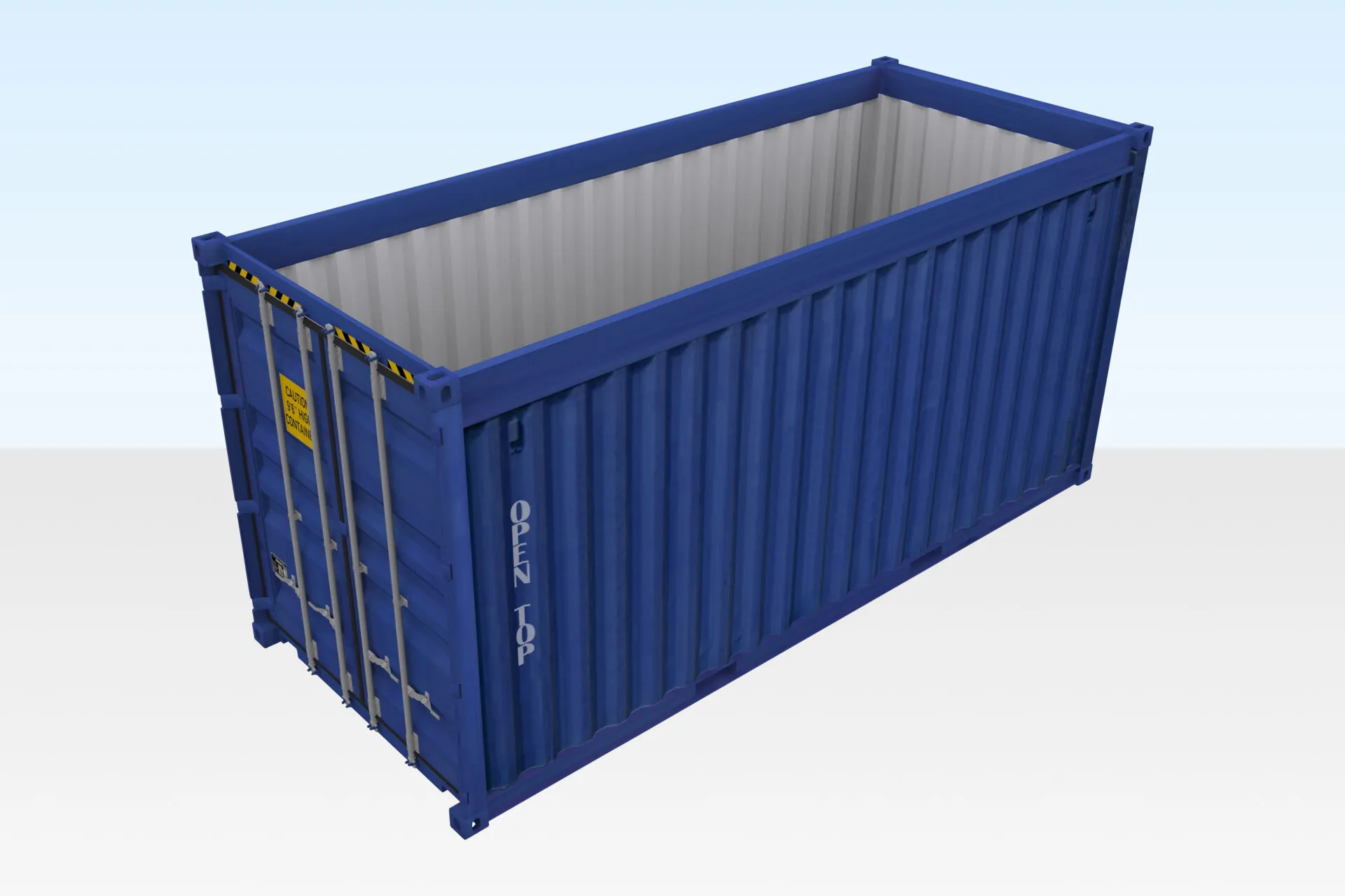 40Ft X 8Ft Used Open Shipping Container