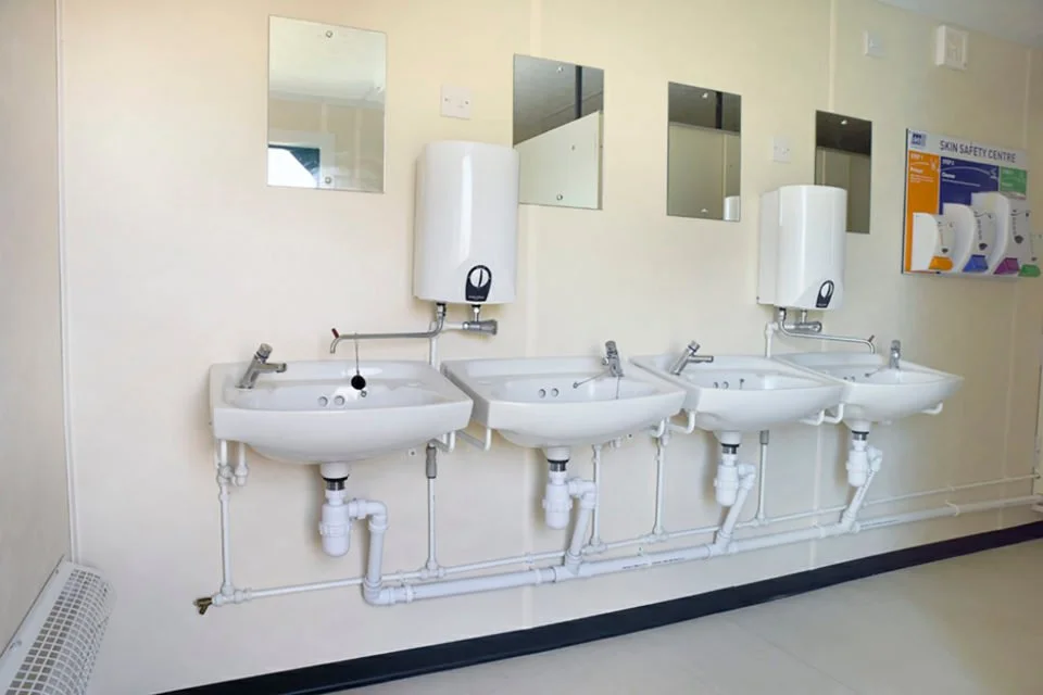 5 Steel Toilet Cabin USA 20Ft x 9Ft view 3