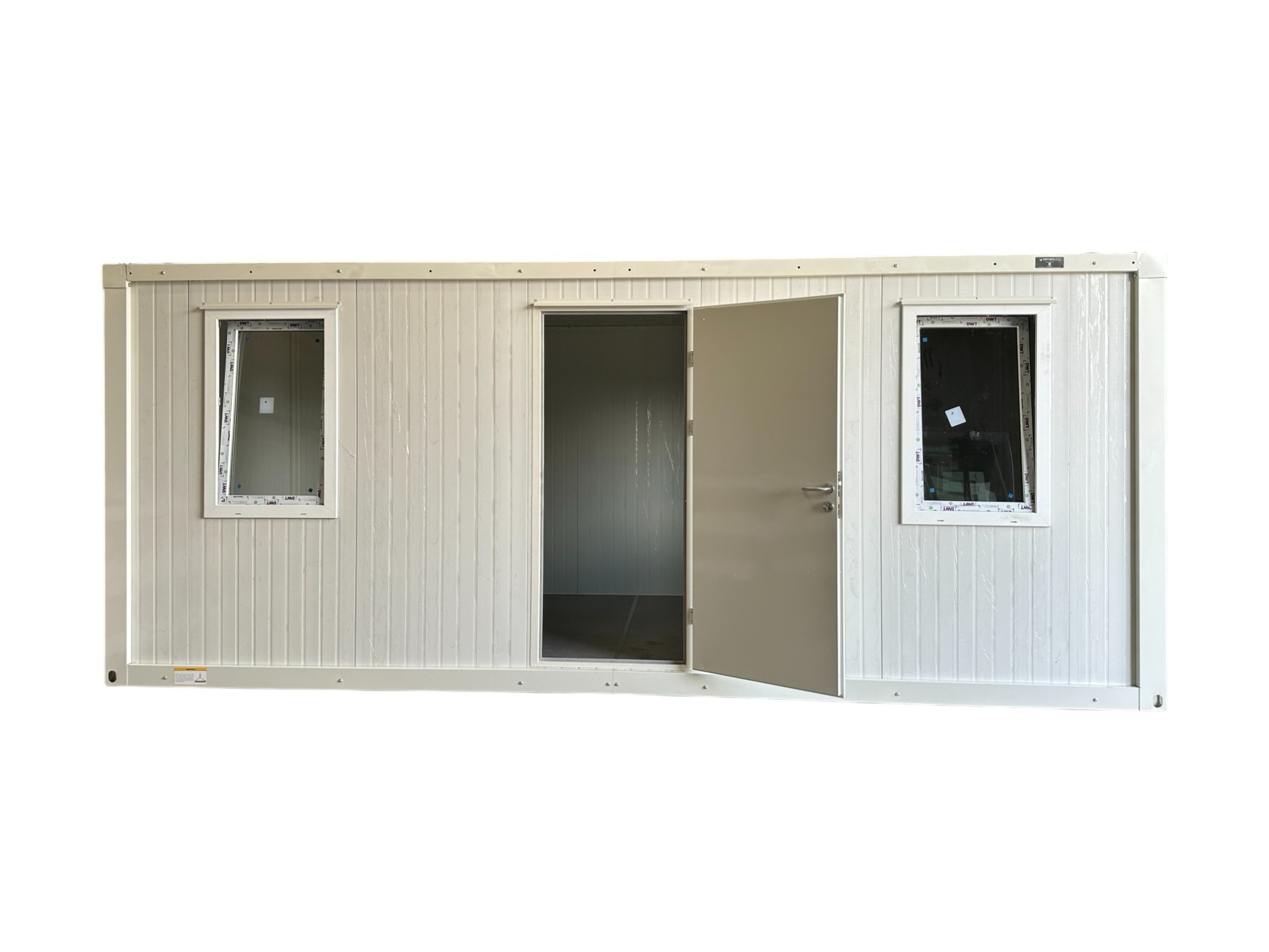 6.5M X 4.6M Side Linked Flat Pack Office Container view 3