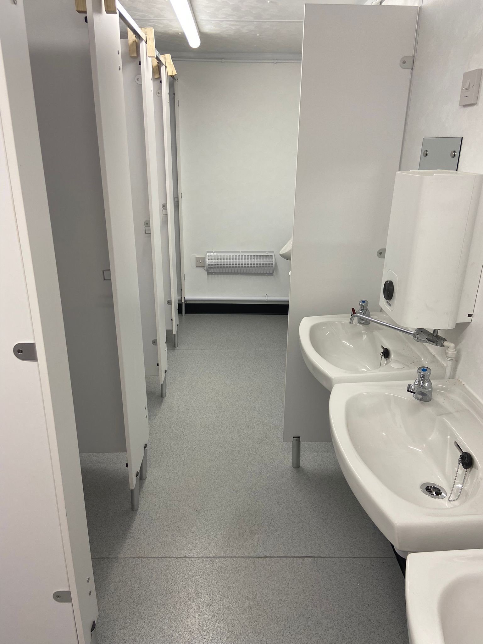 6+1 Steel Toilet Cabin view 3