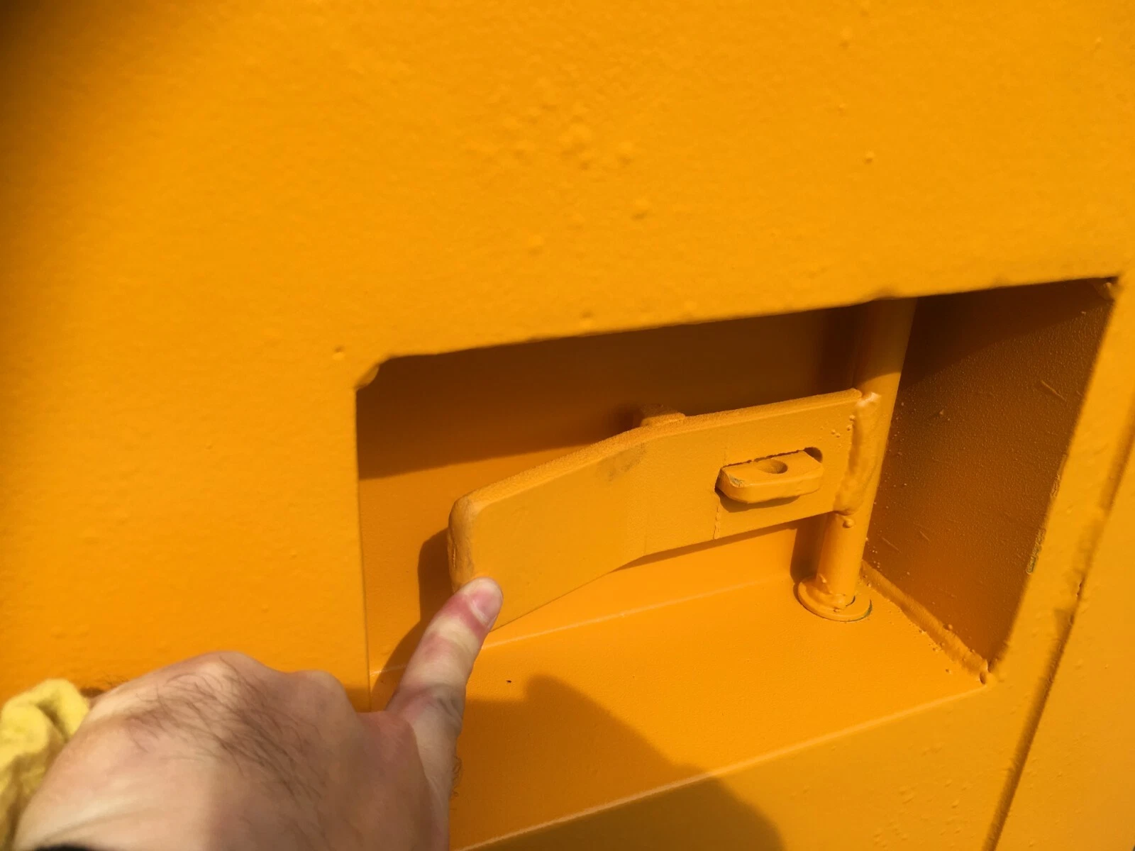 7ft x 5ft (2.2m x 1.6m) Secure Walk In Steel Chem store/Hazardous Material Store view 4