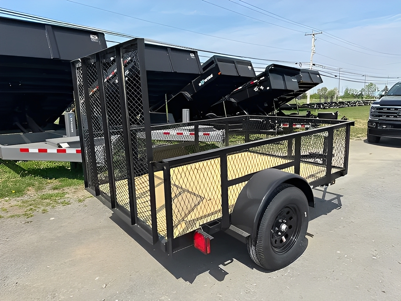 Carry-On 5 x 8 Landscape Utility Trailer view 4