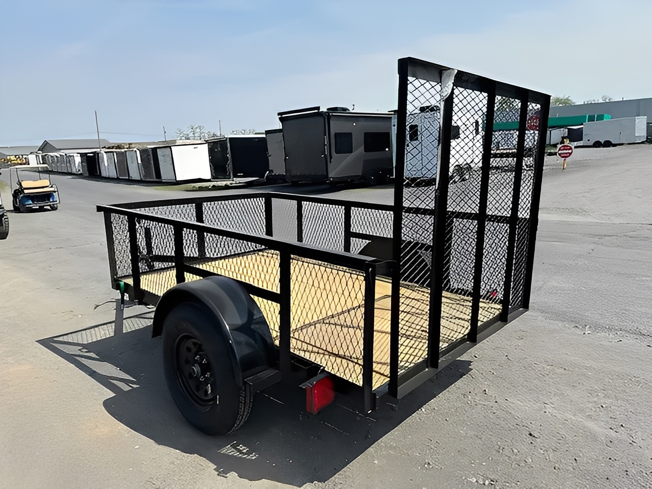 Carry-On 5 x 8 Landscape Utility Trailer view 7