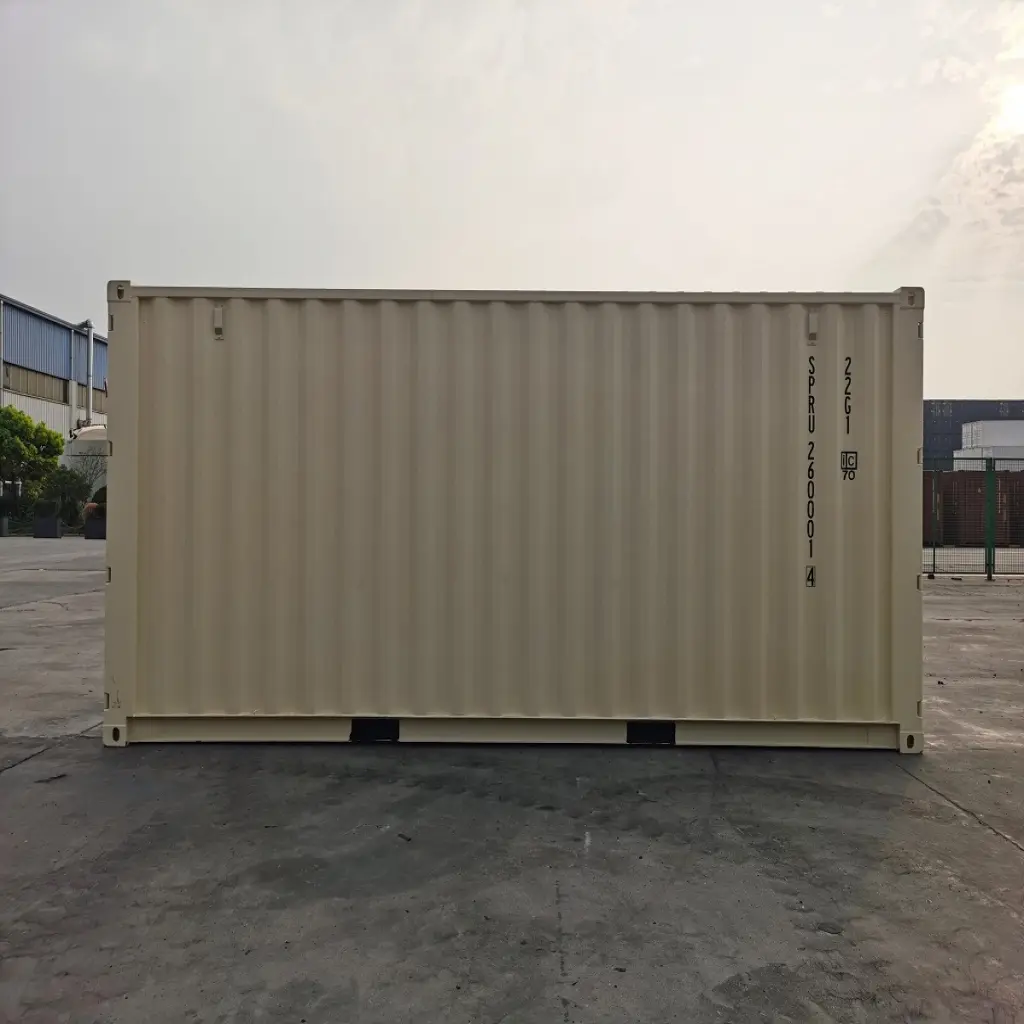 New 20ft Double Door Shipping Container view 2