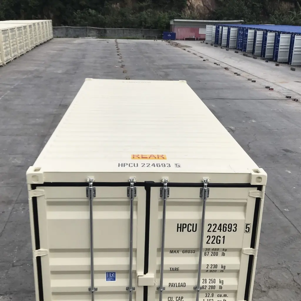 New 20ft Double Door Shipping Container view 6