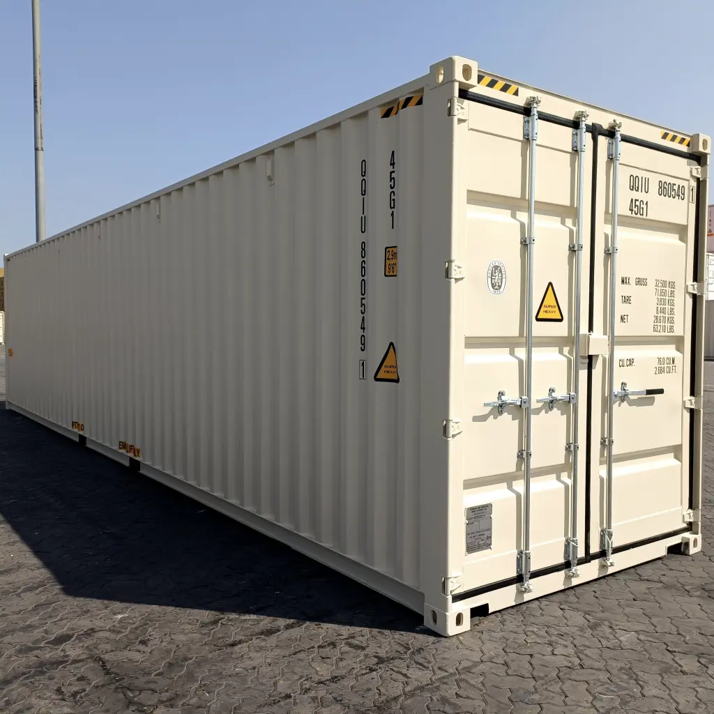 New 40ft Double Door High Cube Shipping Container view 2