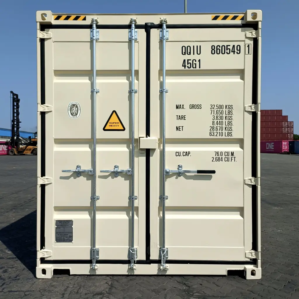 New 40ft Double Door High Cube Shipping Container view 5